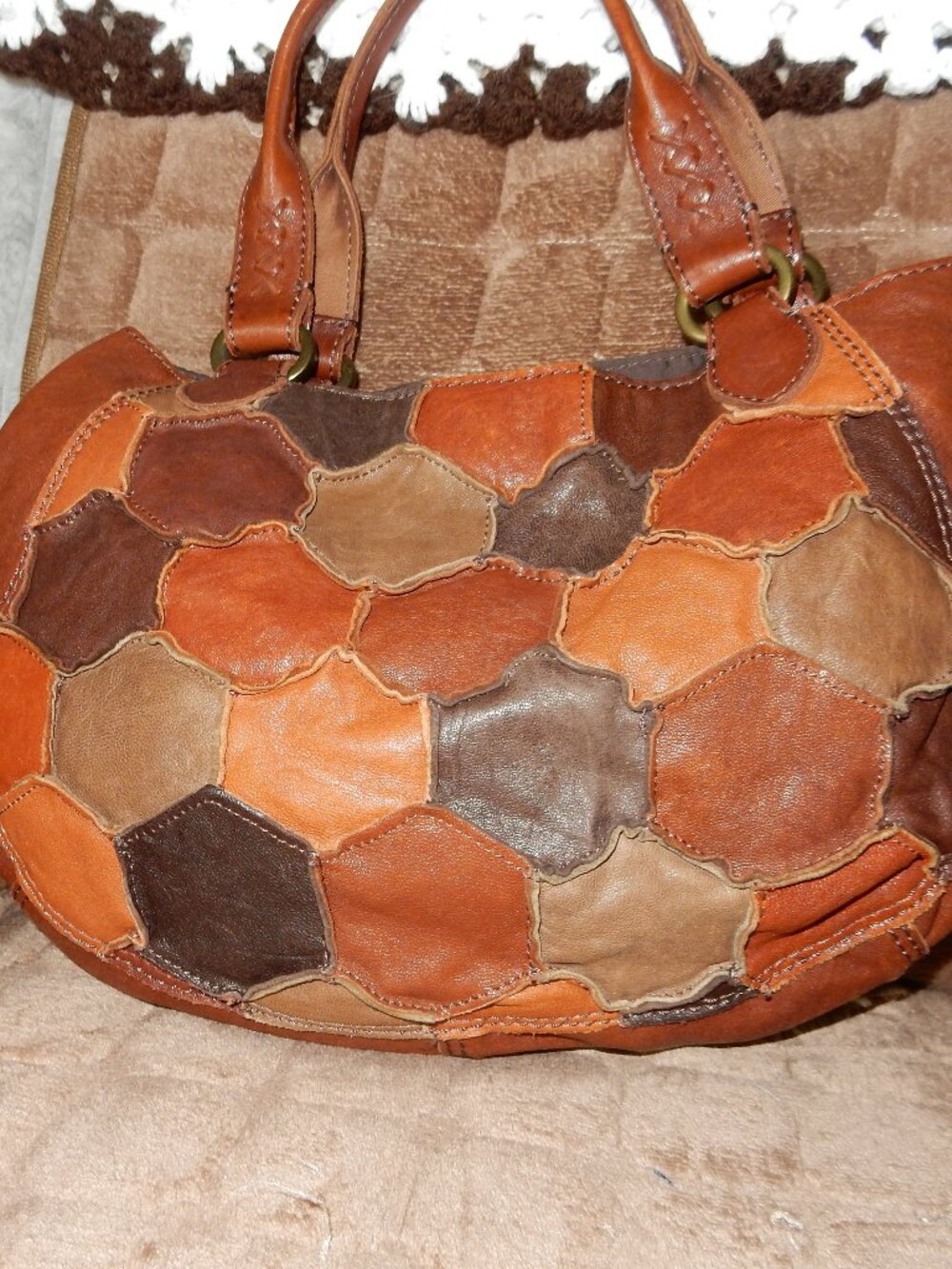Lucky brand patchwork purse